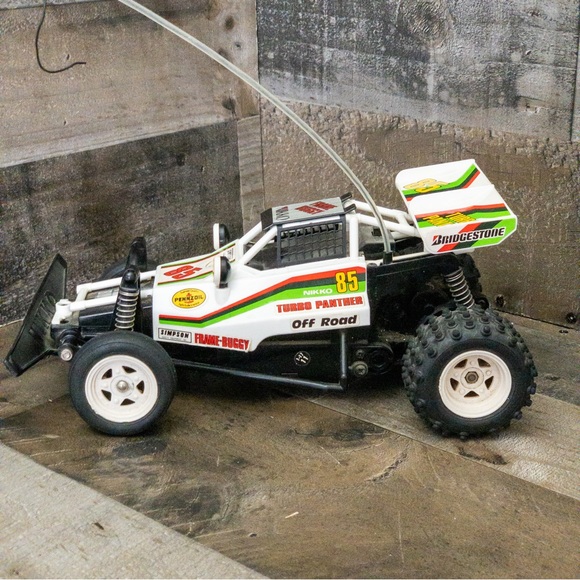 Vintage Nikko Turbo Panther 85 Remote Control RC Car Frame Buggy UNTESTED. - Picture 3 of 10